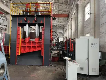 Heavy Metal Plate Guillotine Shear With Servo Motor