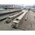 Stainless steel small sludge shaftless screw conveyor