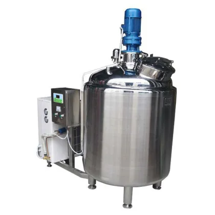 Stainless Steel Milk Cooling Tank - Milk Processing Equipment for Fresh Milk Storage