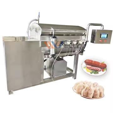 Commercial Electric Meat Mixing Machine - Meat and Vegetable Mixing Machine with Gas Heating and Vacuum