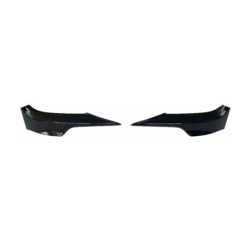 2005-2009 BMW 3 Series E92 E93 ABS Plastic Glossy Black Front Flaps Lip Corner Cover
