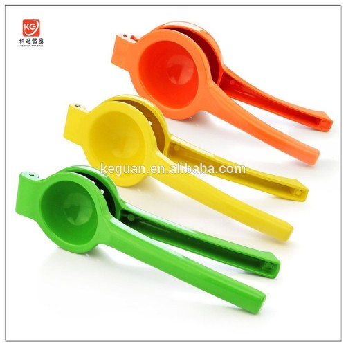 KG-0014 high quality popular colorful stainless steel lemon squeezer