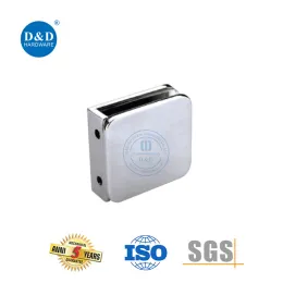 SS Sliding Door Accessories Glass to Wall Connector