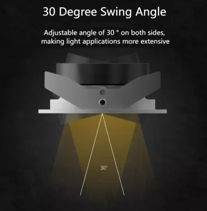 Ultra Thin LED Ceiling Recessed Spotlight Lighting