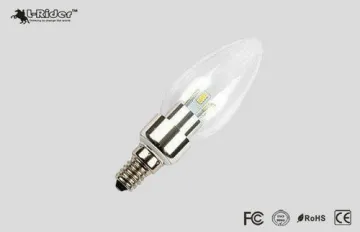 High Brightness Led Candle Bulbs 5w E12 , White 480lm Led Lighting Bulbs