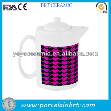 porcelain white wholesale high quality cheap tea kettle