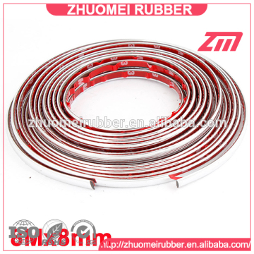 Car Decoration Line Adhesive Chrome Strip