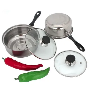 Stainless Steel Milk Pot Cooking Pot With Hole