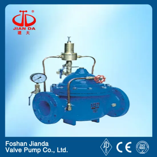 500X ductile iron flange end electric hydraulic control valve