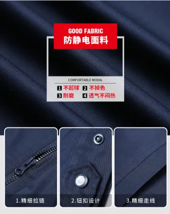 Anti-static summer work clothes