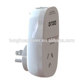 USB travel adapter US UK EU and AU