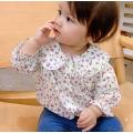 Niña para niños Camisa informal de manga larga otoño