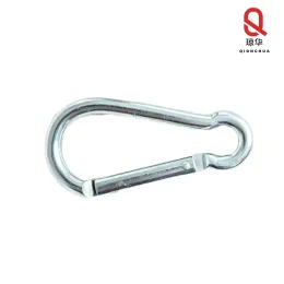 Spring-Loaded Snap Hook Carabiner