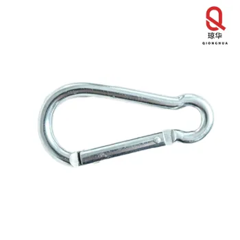 Spring-Loaded Snap Hook Carabiner