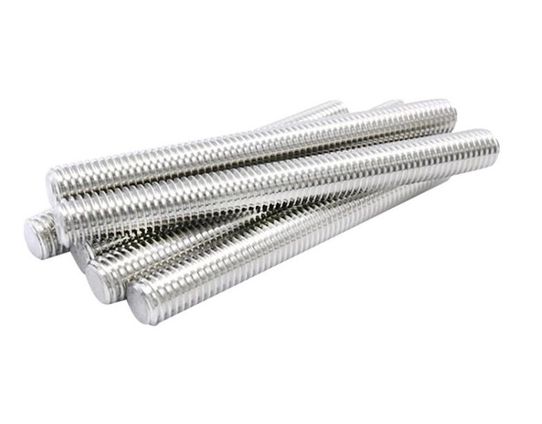 Full Thread Rod with White Zinc Plated price