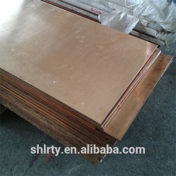 Phosphor bronze Sheet CuSn6 Thickness 1mm-30mm
