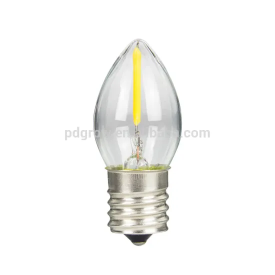 C7 LED light bulb 0.5W warm white and coolo white