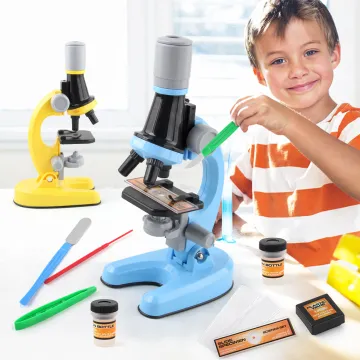 Competitive Price Professional Portable Kids Educational Microscope with Light