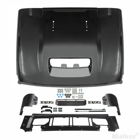 Maiker 4x4 Offroad Engine Hood Cover for Jeep JL 2018-