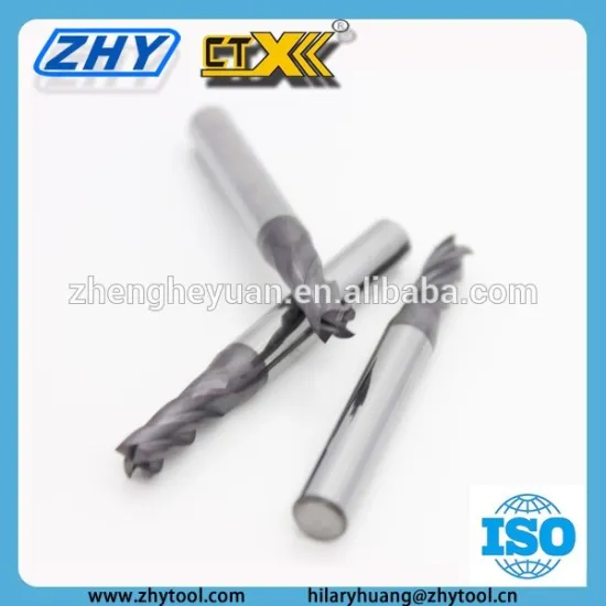 hoya glass milling tungsten cnc carbide end mill cutter
