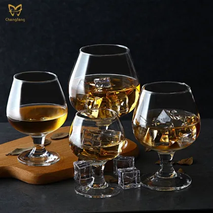 High-Quality Crystal Brandy Cognac Glasses and Wine Goblets