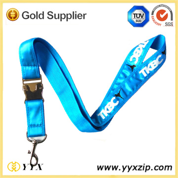 Custom Screen Printing LOGO Satin Sports Lanyard