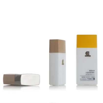 Custom Square Plastic Tubes for Sunscreen & Cosmetics Packaging