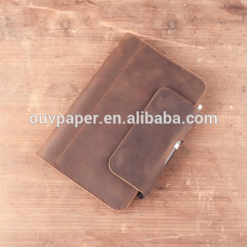 handmade leather journal diary notebook and diary