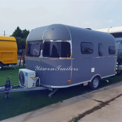 Yowon Mobile RV: Customized 4.8m Airstream Style Camper Trailer for Sale