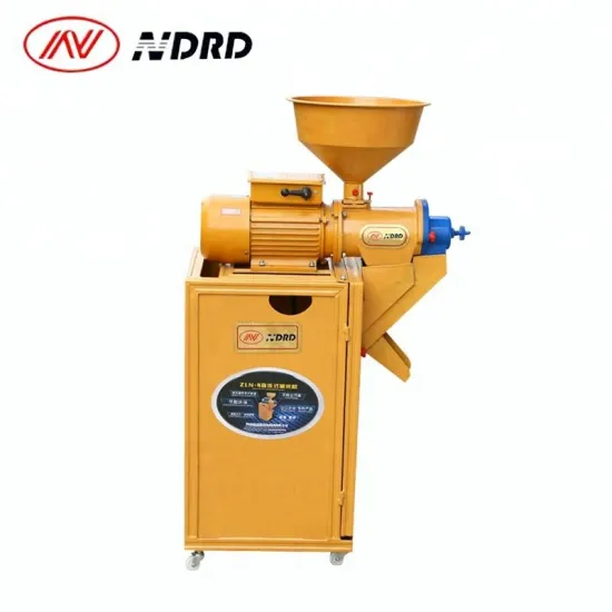 Household and efficient rice milling machine for food
