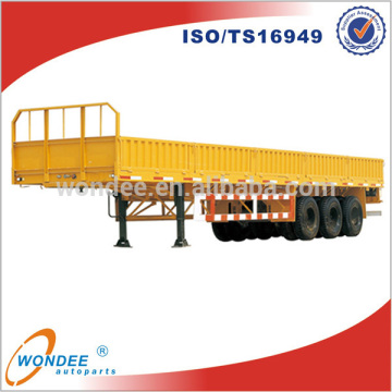 China 40 Ton Cargo Fence Semi Trailer Dimension