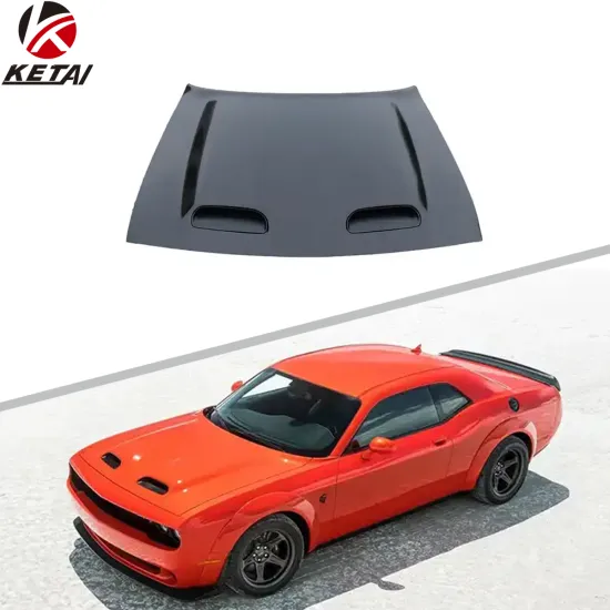 2019 Hellcat Style Aluminum Hood for Dodge Challenger 2015-2022
