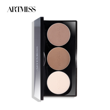 Dark Skin Highlighter Make-up Puder Creme Konturenpalette