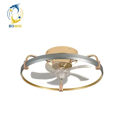 Luxury Modern Nordic LED Ceiling Fan Lamp