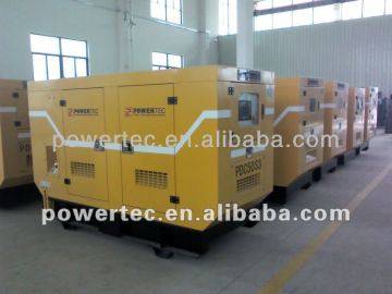 silent diesel generator 120kw,50/60hz,400/380V,AMF&ATS