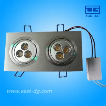 Square Recessed LED downlight, energy saving & high efficiency