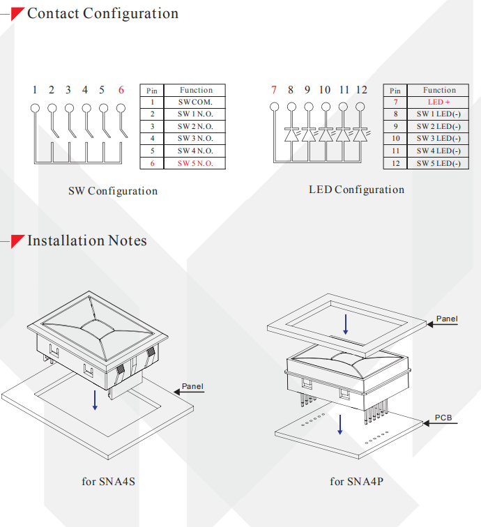 5 Way Navigation Switch