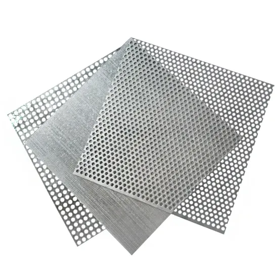 High Quality Aluminum/Stainless Steel 304 316 Micron Decorative Round Hole Metal Sheet