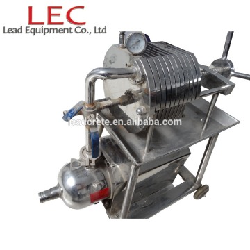 200 mm Multi-Layer Stainless Steel used for laboratory filter press