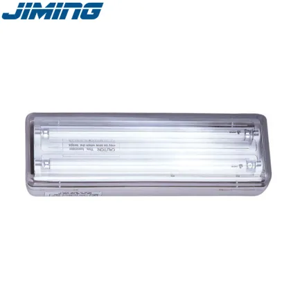 Emergency Safety Lights with 2x8W Fluorescent Tubes by JIMING LE1628-2