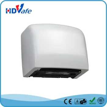 ABS White 1250W Automatic High Speed Hand Dryer for Public Washroom