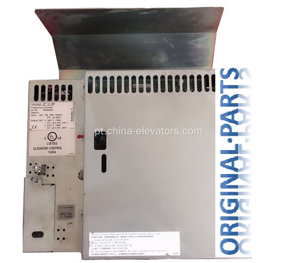 59400580 SCH ****** Inverter de frequência do elevador VF33BR