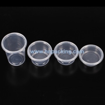 Round Clear Deli Container with Lid 116mm