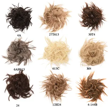 MYZYR Factory Wholesale messy hair buns extension synthetic hair Elastic Band Chignon for women Synthetic Hair Pieces Chignon