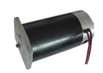 Door openers 110mm brushed DC motors aluminium die cast endcaps