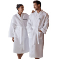 custom embroidery bath robe/wedding waffle couple bathrobe