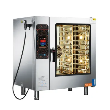 10 Layer Electric Commercial Combi Steam Oven for Hotel Restaurant Kitchen Cooking Equipment