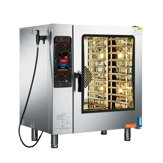 10 Layer Electric Commercial Combi Steam Oven for Hotel Restaurant Kitchen Cooking Equipment