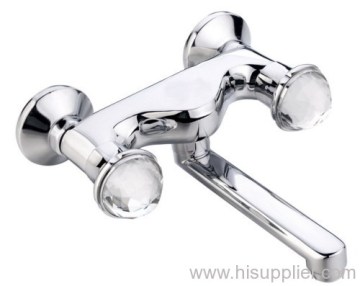 Due gestire Wall Mount bagno rubinetto