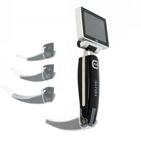 CE Approved Anesthesia Disposable Video Laryngoscope with Electronic Endoscope Monitor - Surgical Instruments Price